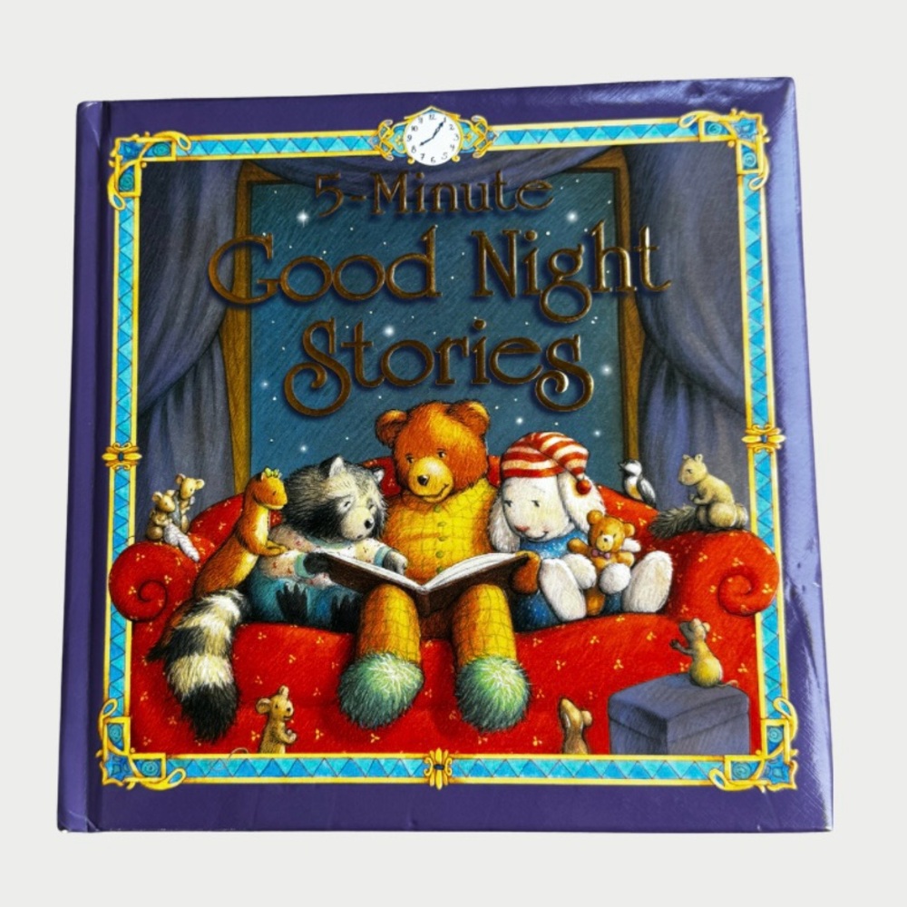 Bedtime Stories 5-Minute Good Night Stories Children’s Hardcover Book